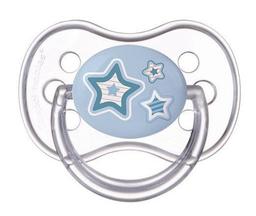 Силіконова симетрична пустушка Canpol babies Newborn Baby 6-18 міс., синій (22/581_blu)