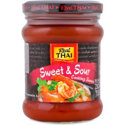 Соус Real Thai для при готування кисло-солодкий, 210 мл (878976)