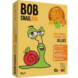 Фруктово-овочевий мармелад Bob Snail Яблуко-Манго-Гарбуз-Чіа 90 г (10 шт. х 9 г)