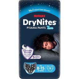 Подгузники-трусики для мальчиков Huggies DryNites (27-57 кг), 9 шт.