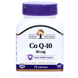 Харчова добавка Apnas Natural Коензим Q10, 75 таблеток (1999579)