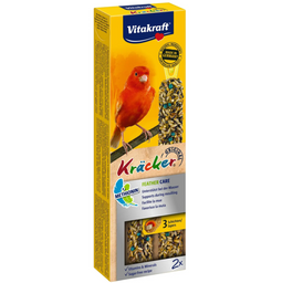 Лакомство для канареек Vitakraft Kracker Original Feather Care в период линьки, 60 г (2 шт. по 60 г) (21221)