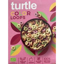 Завтрак сухой Turtle Цветные кольца, органический, без глютена 300 г