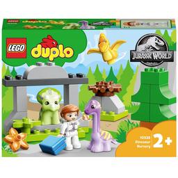 Конструктор LEGO DUPLO Jurassic World Дитячий садок для динозаврів, 27 деталей (10938)