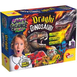 Набір для дослідів Lisciani Crazy Science Дракони та динозаври (89390)