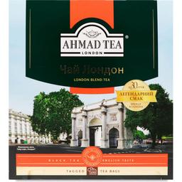 Чай черный Ahmad Tea Лондон байховый, 200 г (100 шт. по 2 г) (879805)