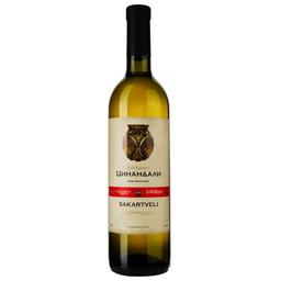 Вино Sakartveli Цинандалі біле сухе 0.75 л