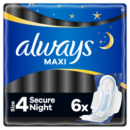 Гігієнічні прокладки Always Classic Secure Night 6 шт.