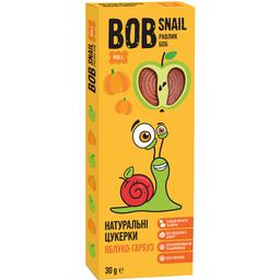 Фруктові яблучно-гарбузові цукерки Bob Snail 30 г