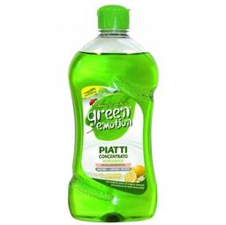 Гипоаллергенное средство для мытья посуды Green Emotion Concentrato Piatti Limone 500 мл