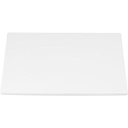 Тарелка десертная Ardesto Imola, квадратная, 23х23 см, белая (AR3715)