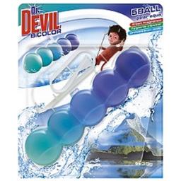 Туалетні кульки Dr.Devil Полярна Вода, 35 г
