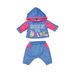 Набор одежды для куклы Baby Born Спортивный костюм голубой (830109-2)
