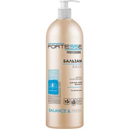 Бальзам Fortesse Professional Balance&Fresh, для всіх типів волосся, з дозатором, 400 мл
