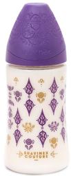 Пляшечка для годування Suavinex Couture, 270 мл, фіолетовий (304161)