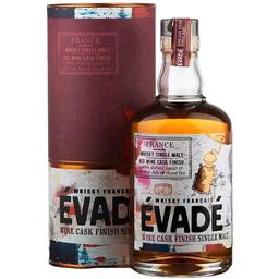 Виски Evade Wine Cask Finish Single Malt French Whisky, 43%, 0,7 л, в подарочной упаковке