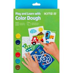 Набір Kite Ліпи і розвивайся тісто 6 кольорів і 5 карток (K23-326-2)