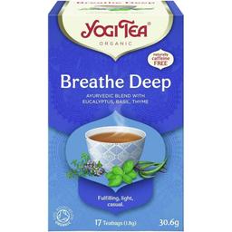 Чай трав'яний Yogi Tea Breathe Deep органічний 30.6 г (17 шт. х 1.8 г)