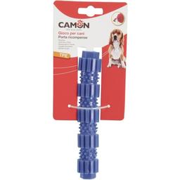 Игрушка для собак Camon Цилиндр для роздачи лакомства, термопластичная резина, 18 см, в ассортименте