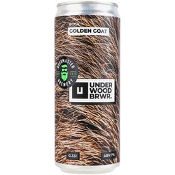 Пиво Beermaster Brew Golden Goat светлое 7% 0.33 л ж/б