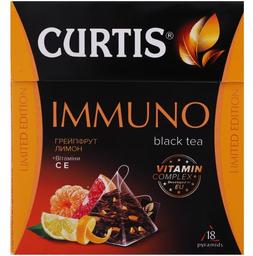 Чай чорний Curtis Immuno грейпфрут та лимон 32.4 г (18 шт. х 1.8 г) (846979)