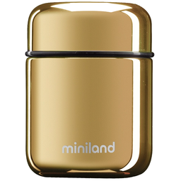 Термос пищевой Miniland Mini Deluxe, 280 мл, золотистый (89355)