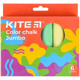 Крейда кольорова Kite Kite Fantasy Jumbo 6 шт. (K22-073-2)
