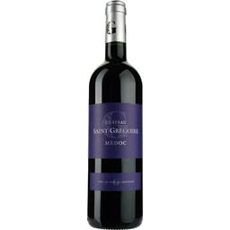 Вино Chateau Saint-Gregoire Medoc AOC, червоне, сухе, 0,75 л