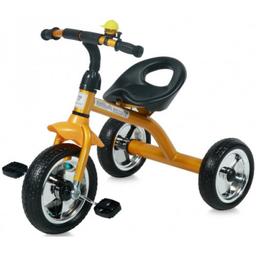 Триколісний велосипед Lorelli (Bertoni) A28, чорний з золотим (21002)