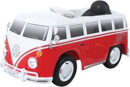 Электромобиль Rollplay Микроавтобус VW bus T2 12V RC, на радиоуправлении, красный (39212)