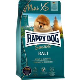Сухий корм для собак дрібних порід Happy Dog Mini XS Bali, з куркою та куркумою, 300г