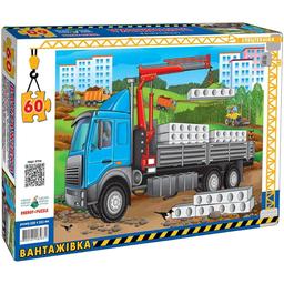 Пазл Київська фабрика іграшок Вантажівка 60 елементів