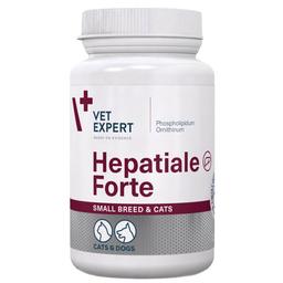 Пищевая добавка Vet Expert Hepatiale Forte Small Breed&Cats для защиты и поддержки печени, 30 капсул