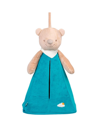 Мягкая игрушка-сумка для подгузников Nattou Мишка Базиль (562492)