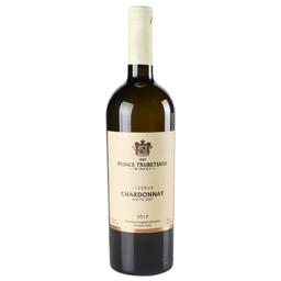 Вино Князь Трубецкой Шардоне біле сухе витримане, 14%, 0,75 л (574991)