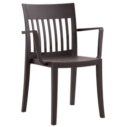 Кресло Papatya Eden-K, матовый темно-коричневый (818537)