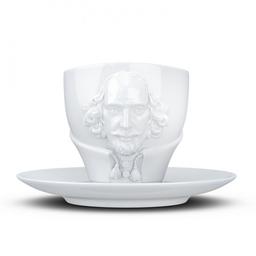 Чашка з блюдцем Tassen Вільям Шекспір 260 мл, порцеляна (TASS801201/TR)
