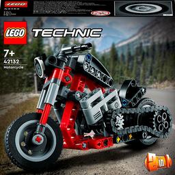 Конструктор LEGO Technic Мотоцикл, 163 деталей (42132)