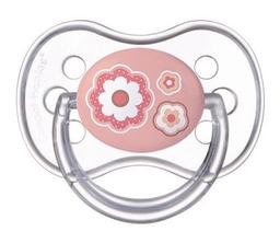 Силиконовая симметричная пустышка Canpol babies Newborn Baby 0-6 мес., розовый (22/580_pin)
