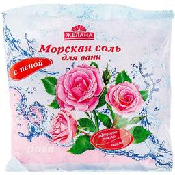 Соль для ванны Желана с пеной Роза 500 г (4820091140234)