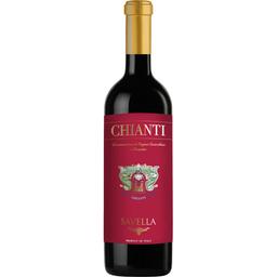 Вино Savella Chianti, красное, сухое, 12%, 0,75 л