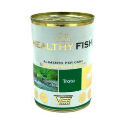Монопротеиновый влажный корм для собак склонных к аллергии Healthy Fish, с форелью, 400 г