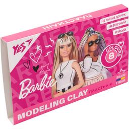 Пластилин Yes Barbie, 8 цветов, 160 г (540611)