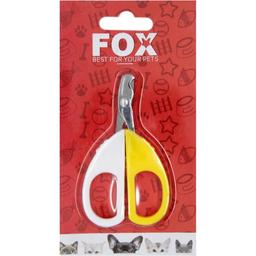 Ножиці для стрижки кігтів Fox із закругленими кінцями 9.5х5.5 см
