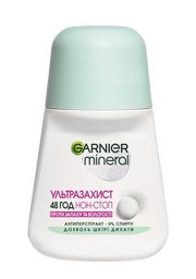 Дезодорант-антиперспирант Garnier Mineral Ультразащита против запаха и влажности, шариковый, 50 мл