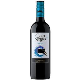Вино Gato Negro Merlot, червоне, сухе, 13,1%, 0,75 л (170597)