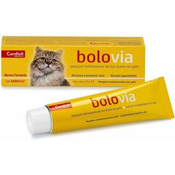 Пищевая добавка для вывода шерсти у котов Candioli Bolo Via, 50 г