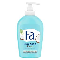 Рідке мило Fa Hygiene & Fresh з антибактеріальним ефектом та ароматом кокосу, 250 мл