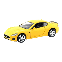 Машинка Uni-fortune Maserati Grantourismo, 1:32, матовый желтый (554989M(C))
