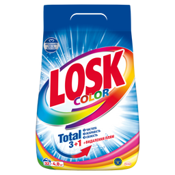 Порошок Losk, для цветных вещей, 4,800 кг (907720)